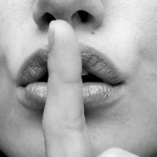 Схема вышивки «Тихо!»