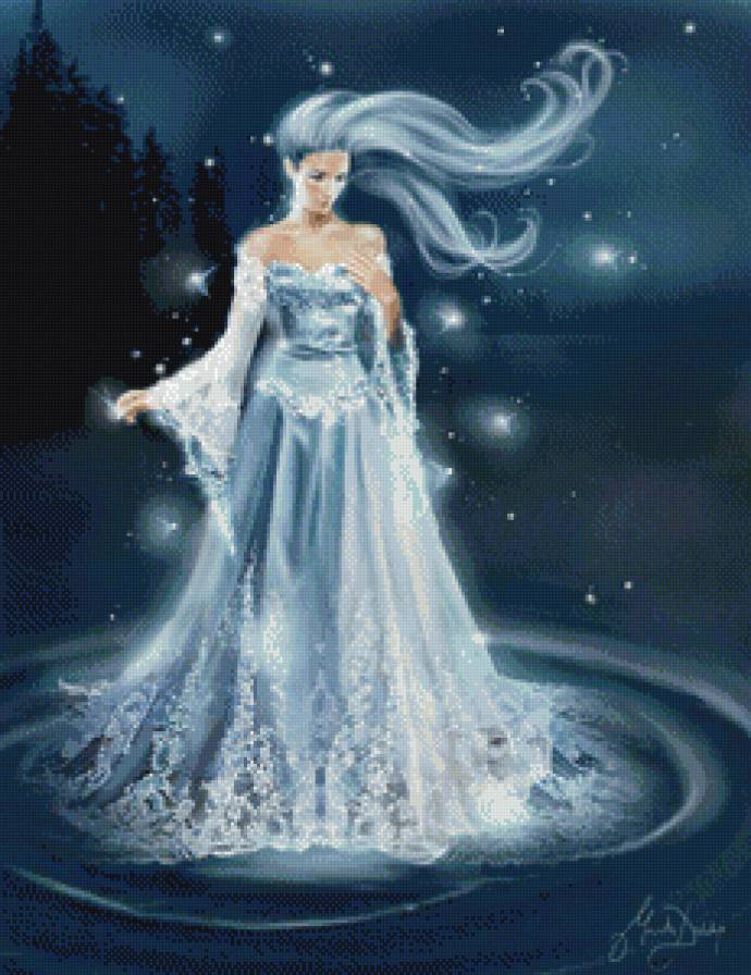 фея воды - фэнтези, девушка - предпросмотр