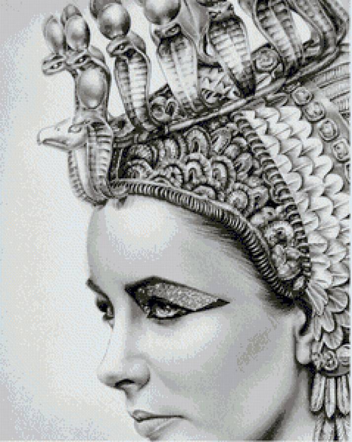 клеопатра - портрет, царица - предпросмотр