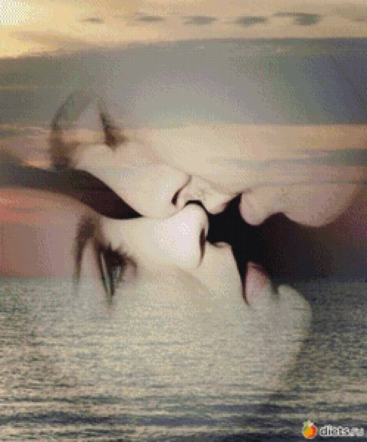 воспоминание - поцелуй, пара - предпросмотр