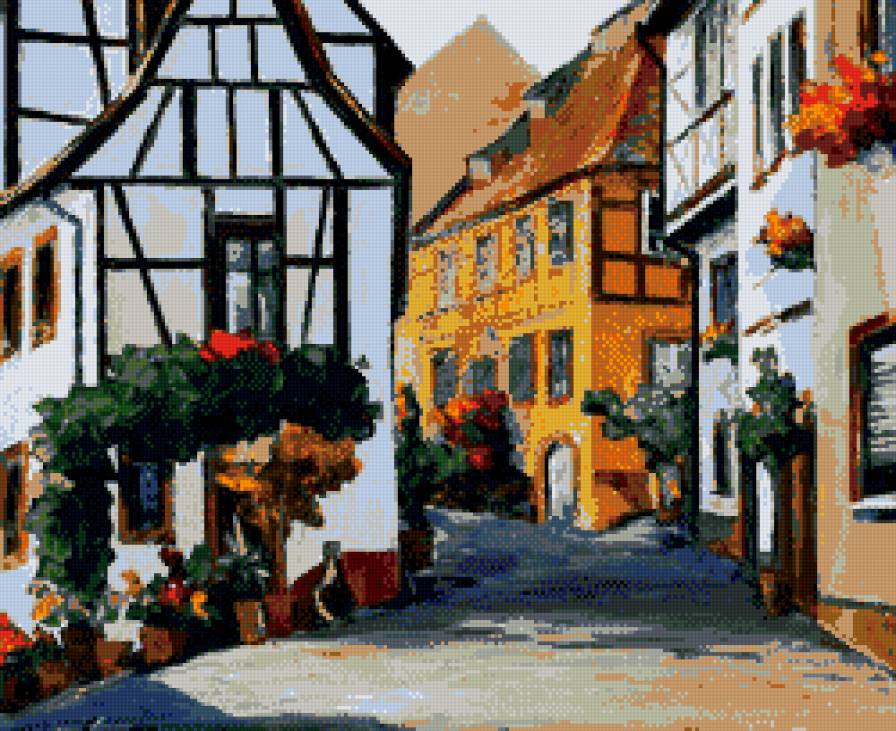 Леонид Афремов - дом, город - предпросмотр