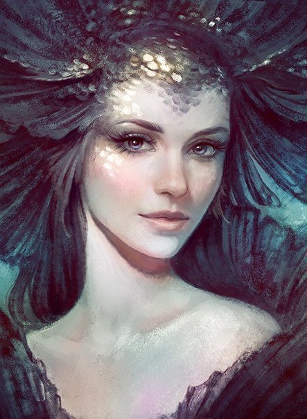 №785802 - девушка, фэнтези, портрет - оригинал