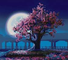 Схема вышивки «дерево»