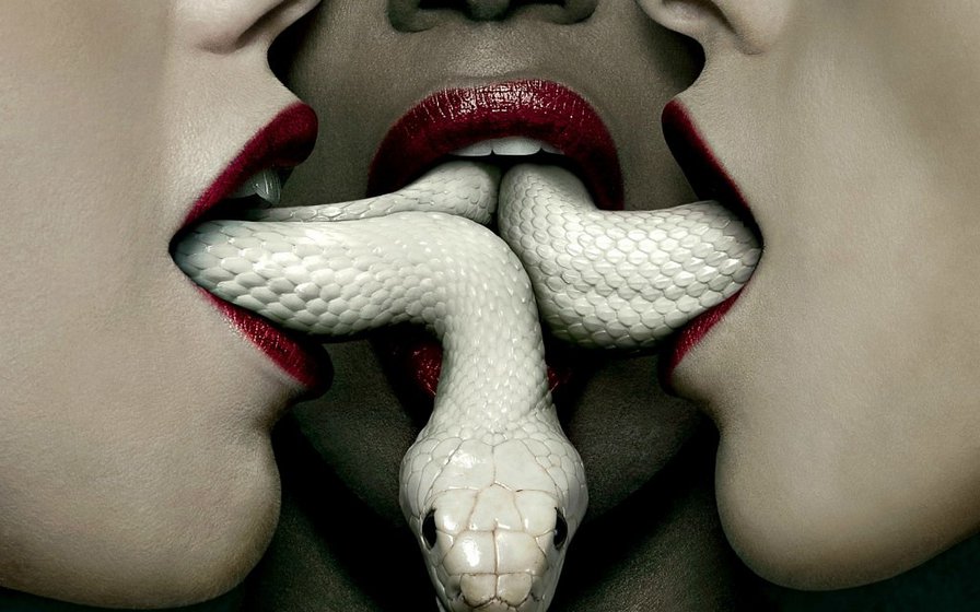 сплетни - змеи, люди - оригинал