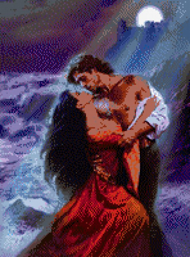 Страсть 40 цветов - он и она - предпросмотр