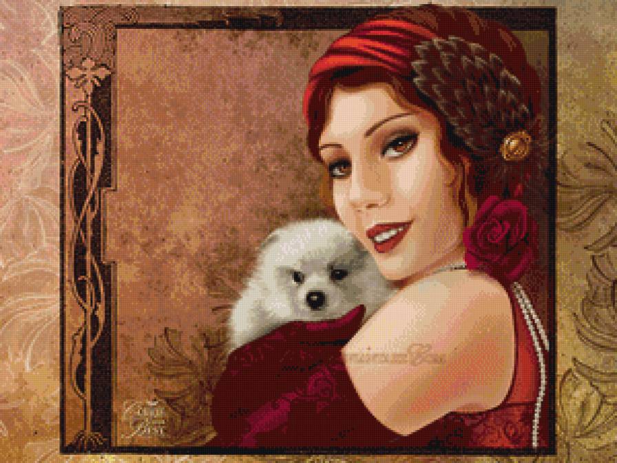 гламурненько - девушка - предпросмотр