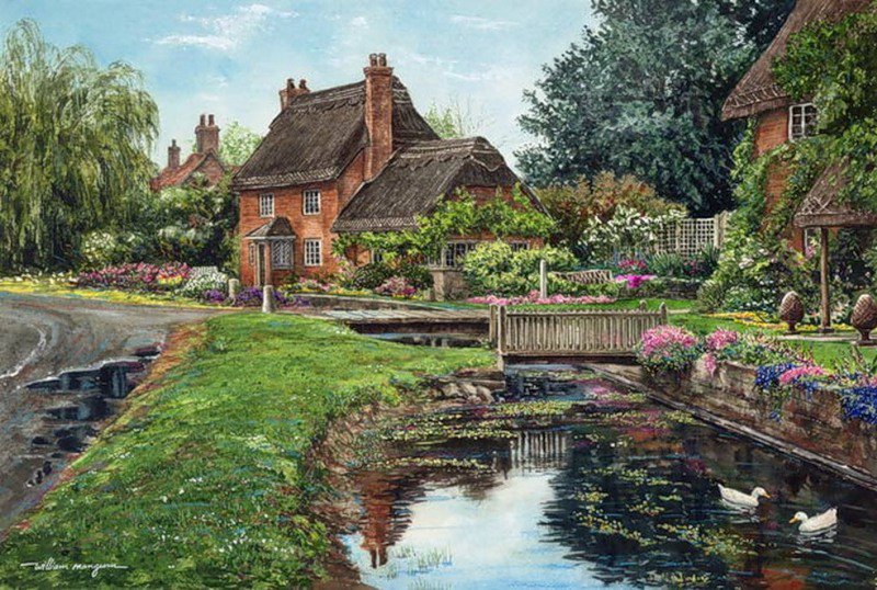 Дом у пруда - оригинал