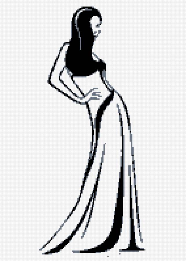 силуэт - предпросмотр