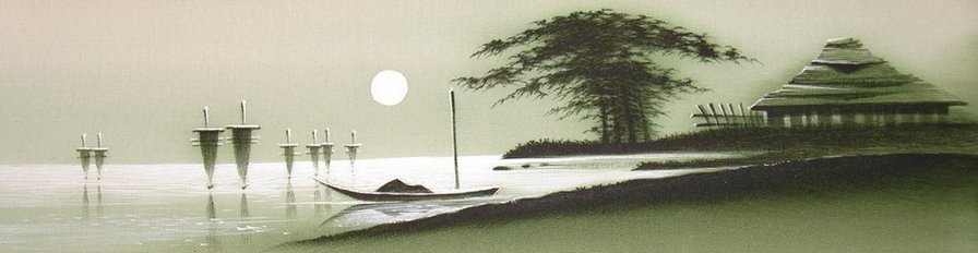 в китайском стиле - восток, пагода, китай - оригинал