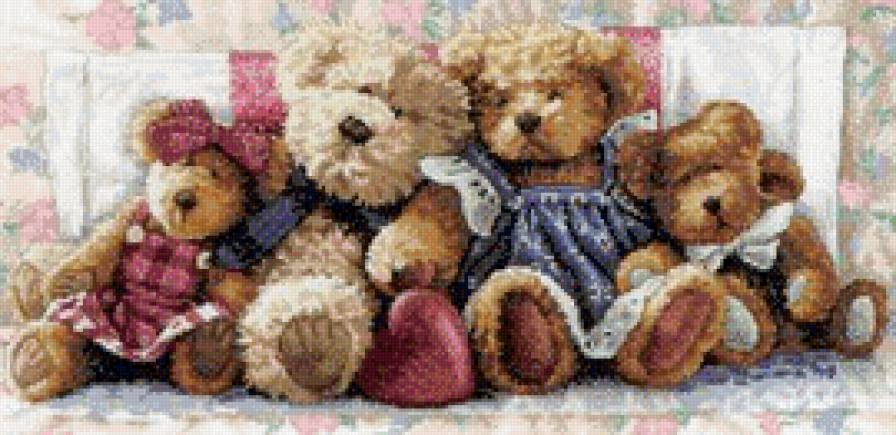 мишки тедди - мягкие игрушки, медвежата, мишки тедди - предпросмотр