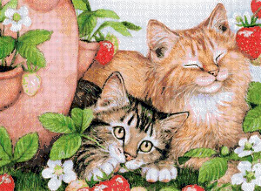 котики - кот, котята, животные, котик, кошка, кошки - предпросмотр