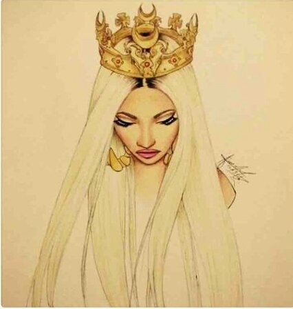 королева - оригинал