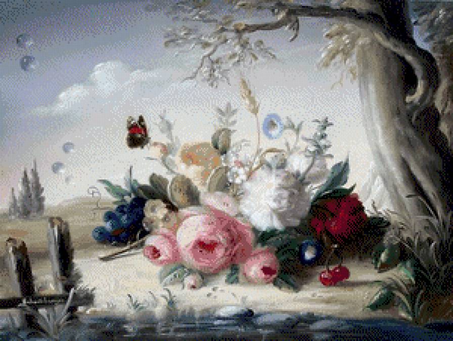 фантазия 2 - цветы, букет - предпросмотр