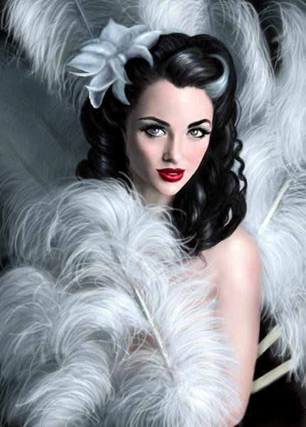 серия ,,женщины" - женщина - оригинал