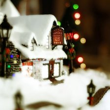 Пряничный рождественский домик