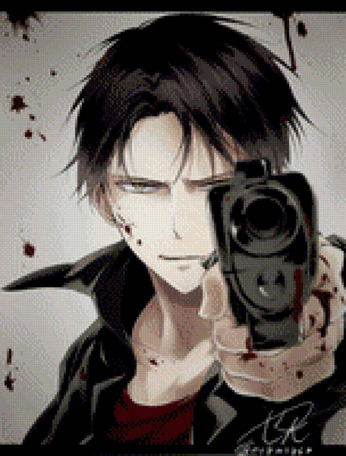 Ривай - атака титанов, аниме - предпросмотр