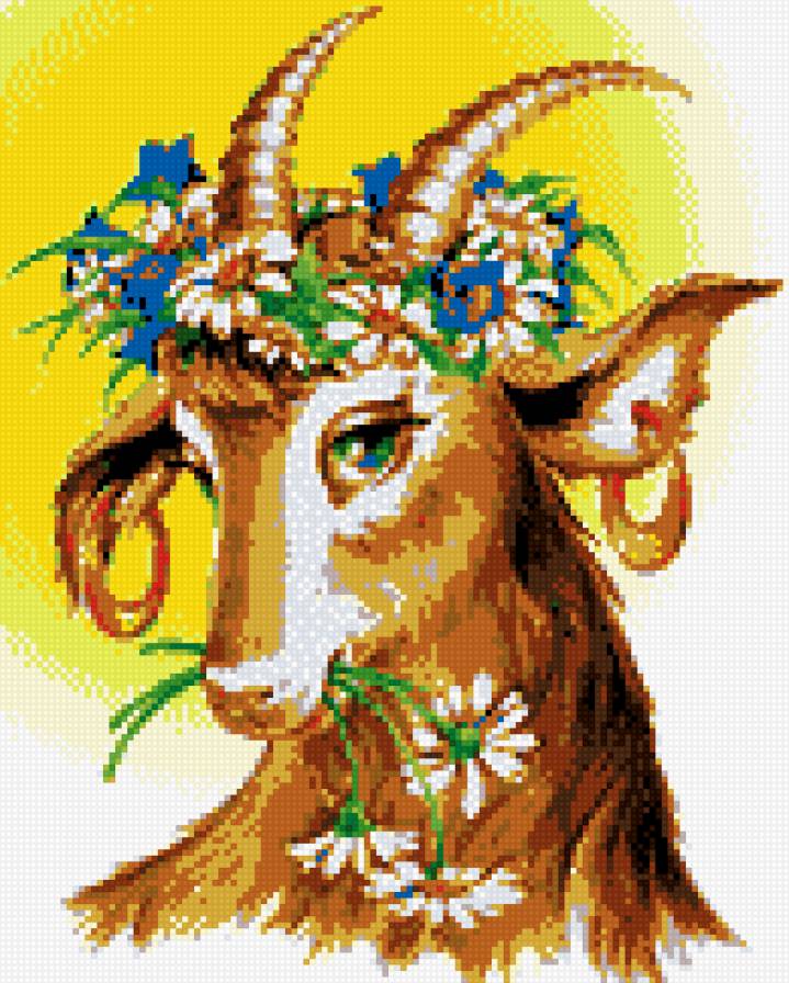 Козочка - бисер - предпросмотр