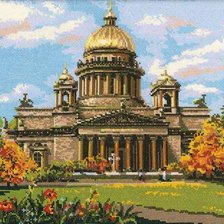 Схема вышивки «Собор»