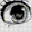 Предпросмотр схемы вышивки «глаз» (№789102)