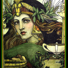 Схема вышивки «Тея»