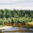 Предпросмотр схемы вышивки «Красочный пейзаж» (№789562)