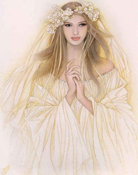 девушка - девушка, разное, картина - оригинал