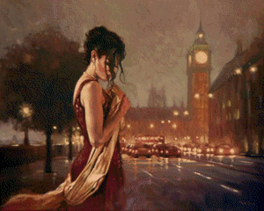 Девушка 2 - девушка, города - предпросмотр