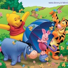 Схема вышивки «винни пух»