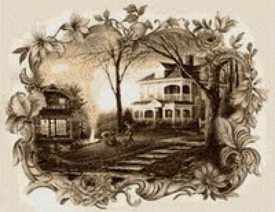 картина - пейзаж, картина - предпросмотр