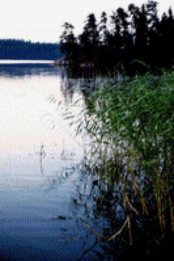 озеро - озеро, природа - предпросмотр