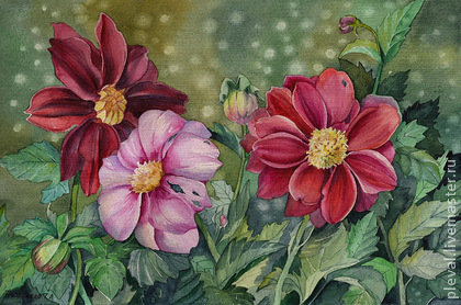 серия "цветы" - цветы - оригинал