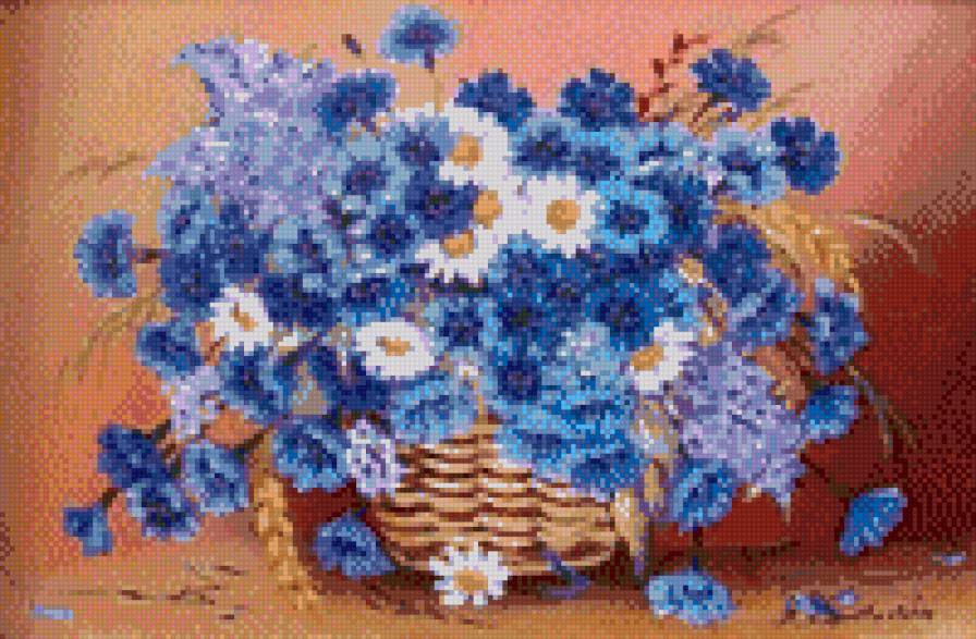 №791933 - цветы, васильки - предпросмотр