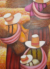 Схема вышивки «Cholas»