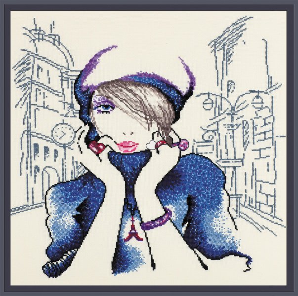 Девушка - девушка, города - оригинал