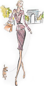 Девушка - города, девушка, париж - оригинал