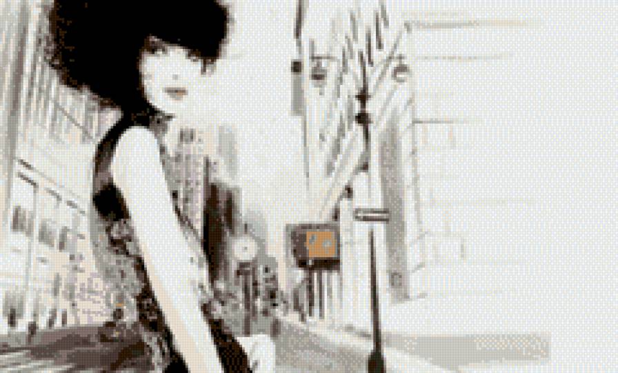 Парижанка - девушка, города, париж - предпросмотр