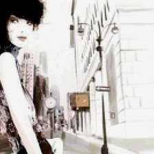 Схема вышивки «Парижанка»