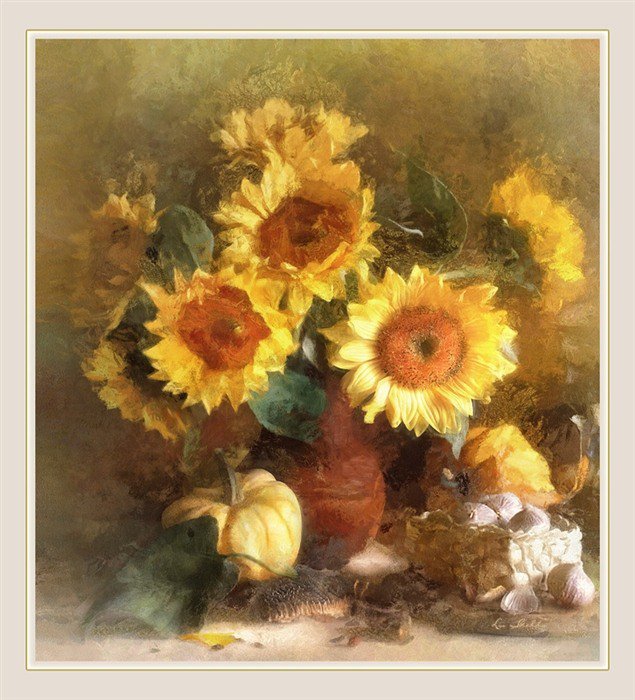 подсолнухи - оригинал