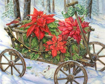 рождественские мотивы - картина - оригинал