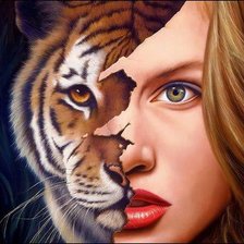 Женщина-тигр
