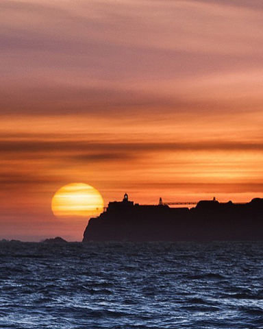 восход - природа море - оригинал