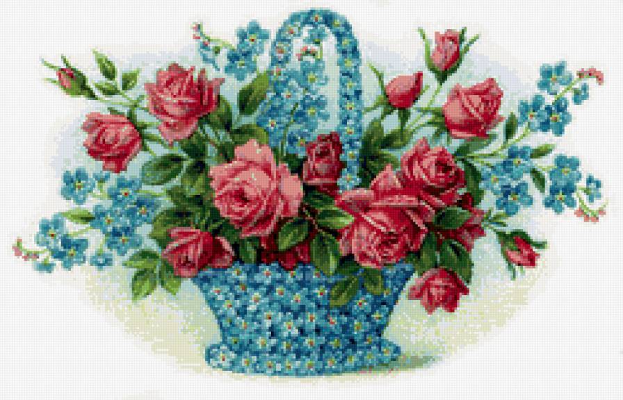 роскошный букет - цветы - предпросмотр