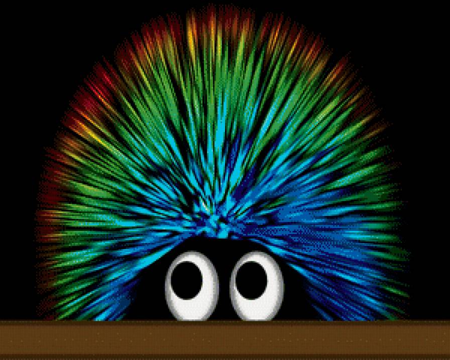 радужный ежик - радуга, детям, ежик - предпросмотр