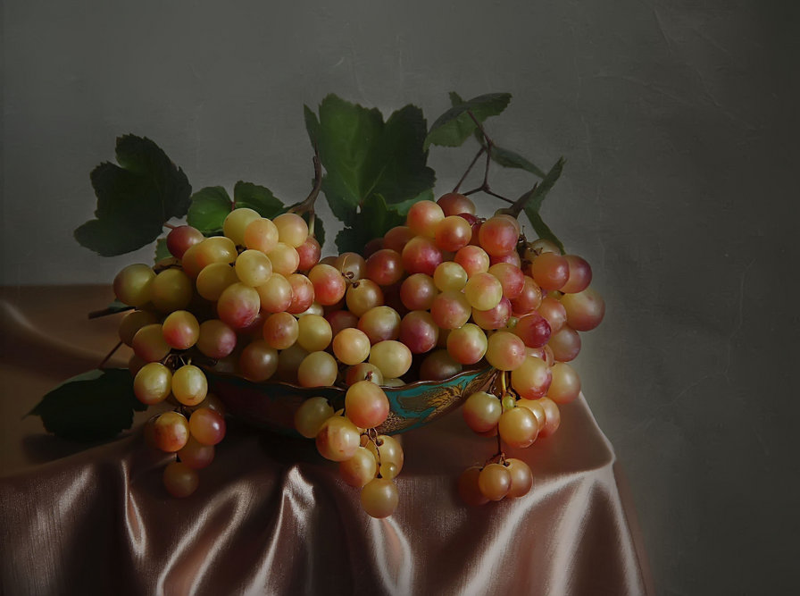Виноград - натюрморт - оригинал
