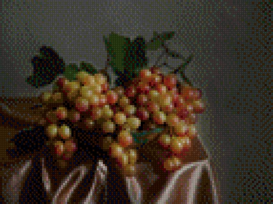 Виноград - натюрморт - предпросмотр