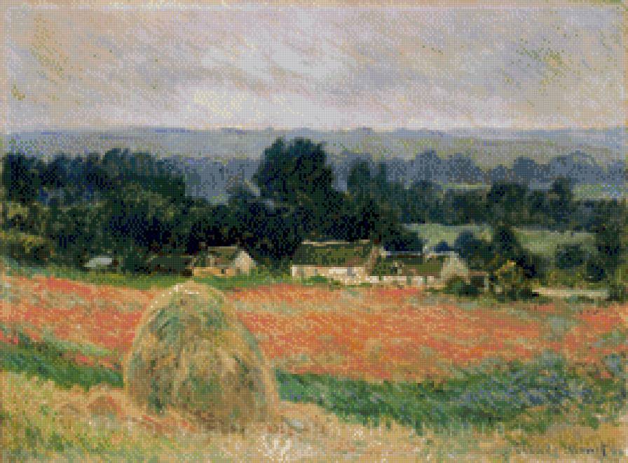 стог сена в живерни - предпросмотр