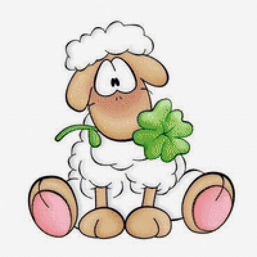 Милая овечка - предпросмотр