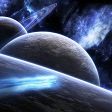 Схема вышивки «Планеты»