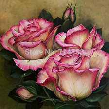 Схема вышивки «розочки»