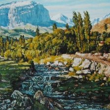 Схема вышивки «Дагестан»